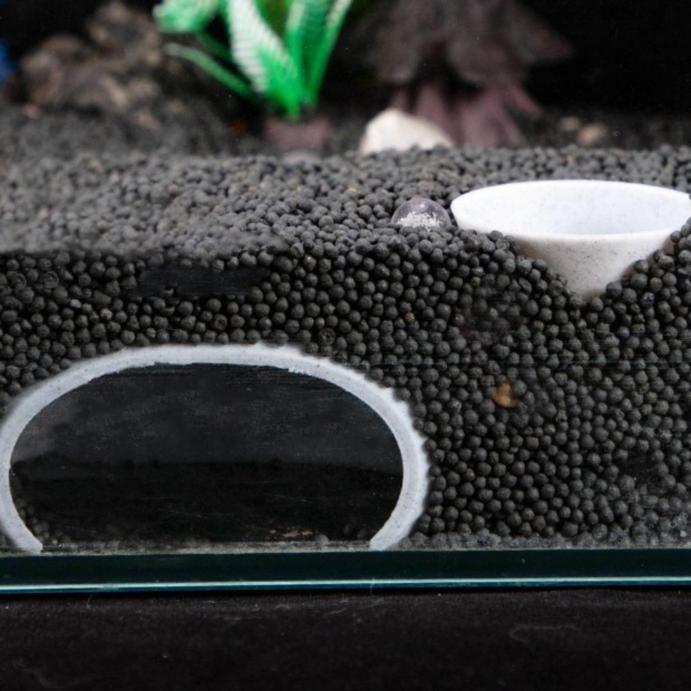 3D Printing Aquarium Underground Tunnel Decorative Underground Style Fish Shrimp Hide Caves Plastic Betta Shrimp Tunnel