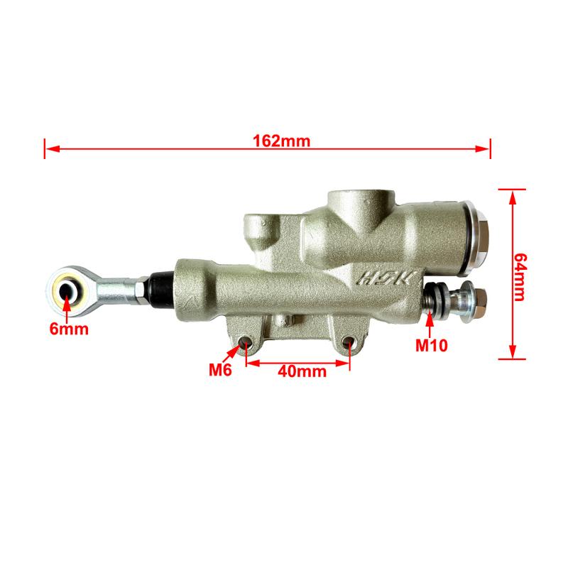 Motorcycle Rear Brake Master Cylinder Pump For KTM SXF XCF EXC EXCF XC SX TPI 530 500 450 400 350 300 250 200 150 125 2004-