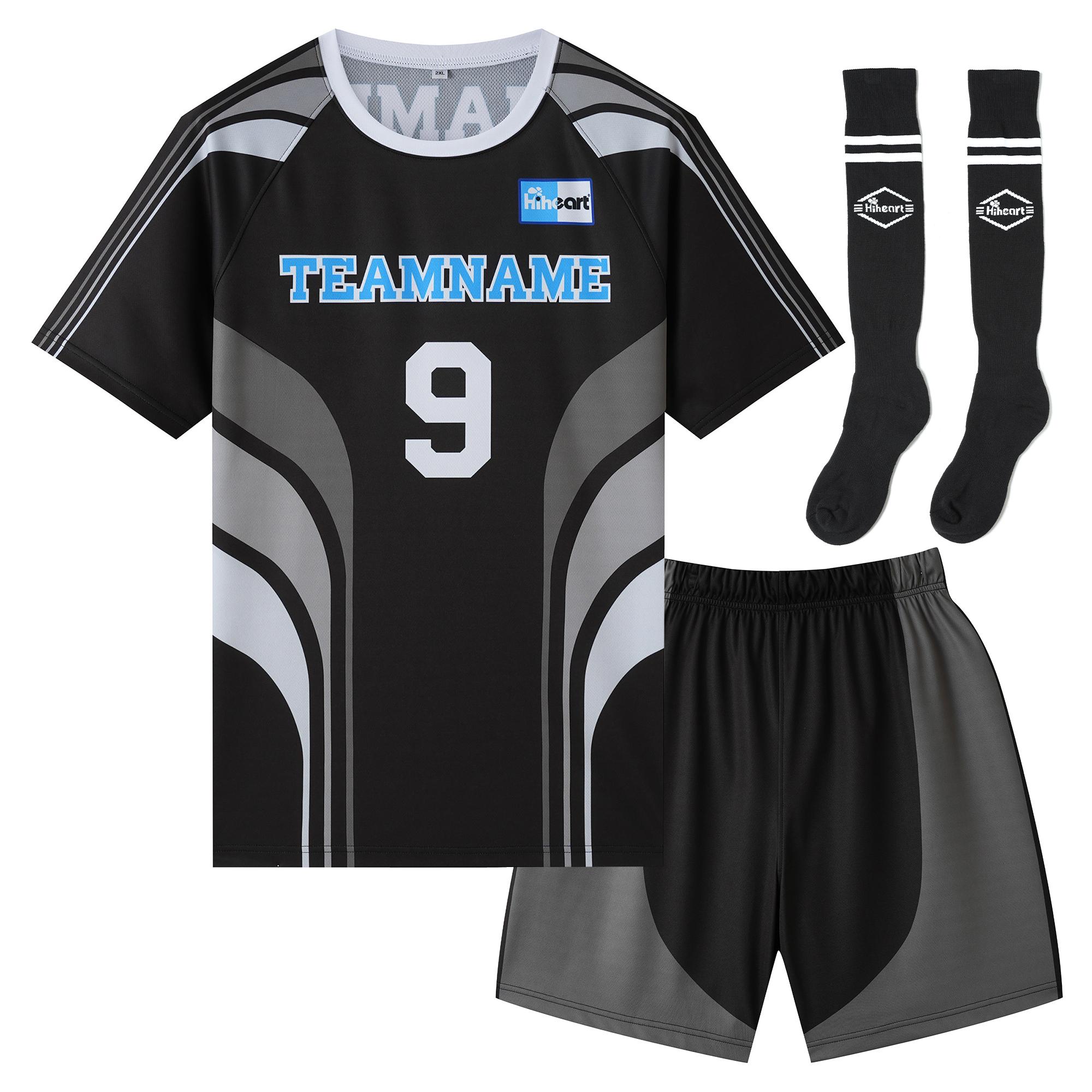 2026 Top Quality Quick Dry Polyester Sportswear Men Soccer Wear Set Uniforms Custom Football Soccer Jerseys S
