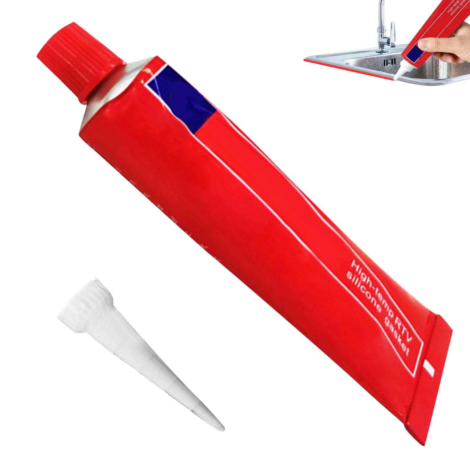 

Жидкий герметик, Герметик для прокладки головки блока - Герметик для прокладок Сильный клей | Водонепроницаемый, Please refer to the description