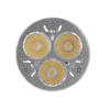 3w 12-24v Mr16 Warm White 3 Led Light Spotlight Lamp Bulb Only