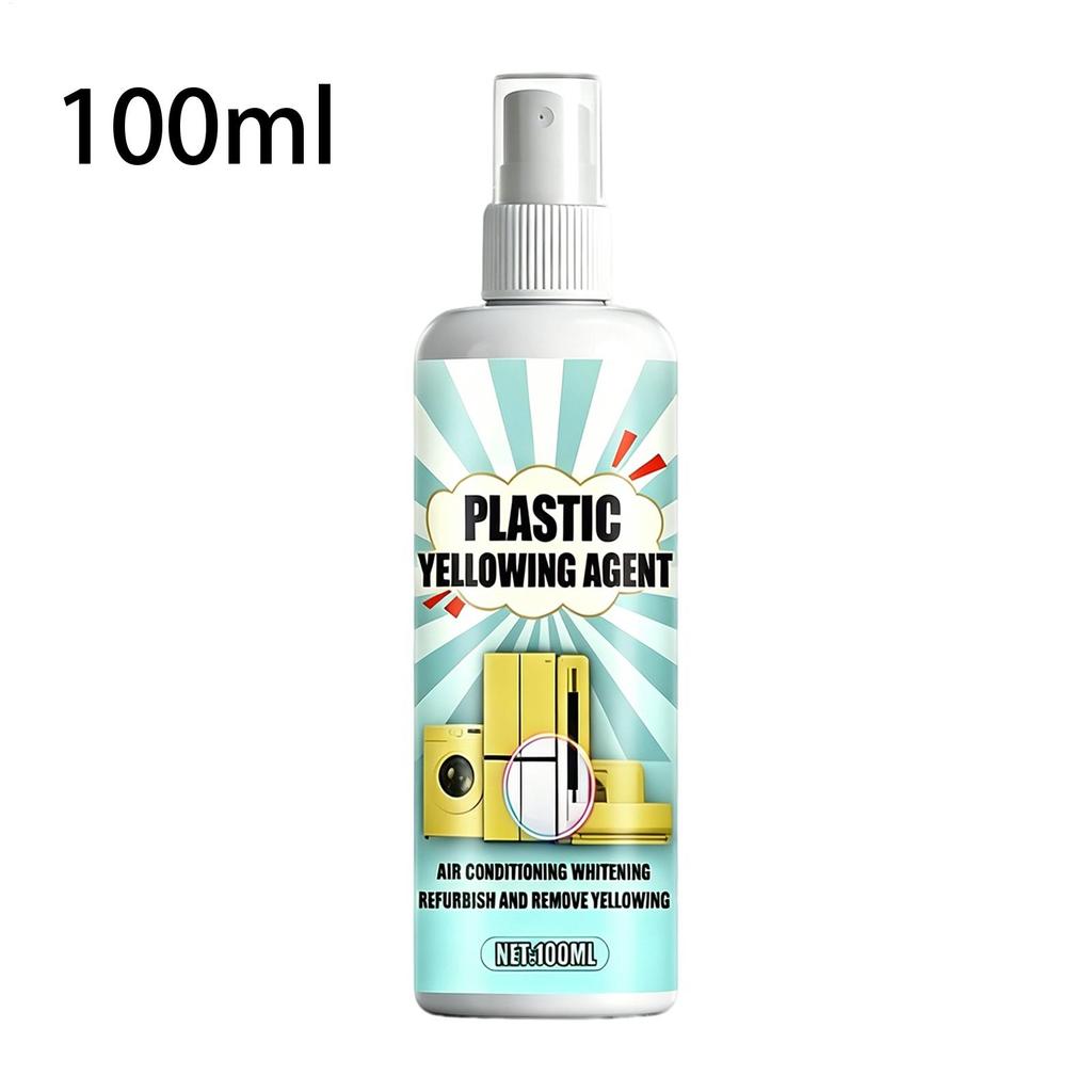 100ml Plastic Remove Yellowing Cleaning Agent Air Conditioning Washing Machine Renovation Anti Oxidation Appliances Remove