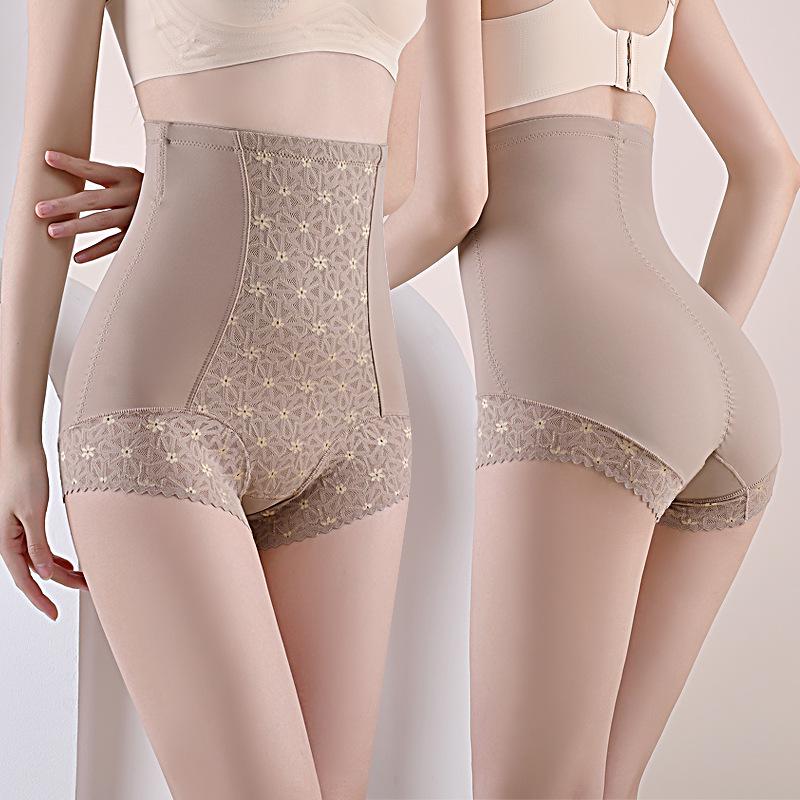 

Трусики-корсет с высокой талией, контролем живота, послеродовым эффектом, подтяжкой бедер, формирующие, кружевные, для женщин 2XL (70-80 kg) шампанского