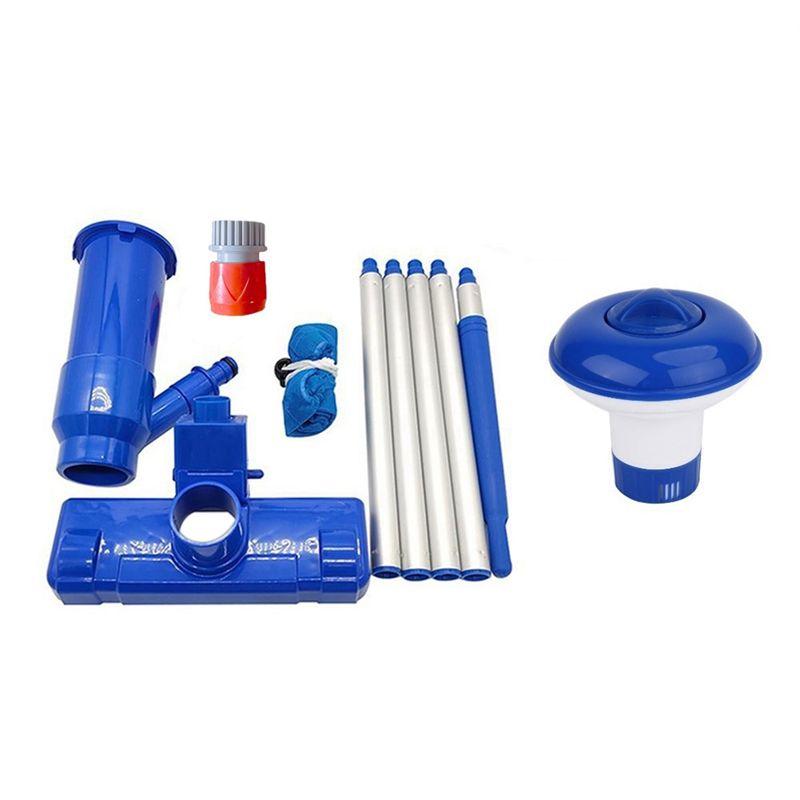 

M-Modern-Swimming Pool Vacuum Cleaner Cleaning Tool Accessories Pond Fountain Brush Portable Swimming Vacuum Brush