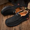 Handgefertigte Echte Lederschuhe Herren Freizeitschuhe Komfort Flache Schuhe Mokassins Werkzeugschuhe