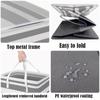 1PC Grey Large Capacity Waterproof Cotton Linen Dirty Clothes Basket Simplified Clothes Sundrie Storage Box Foldable Storage Bag
