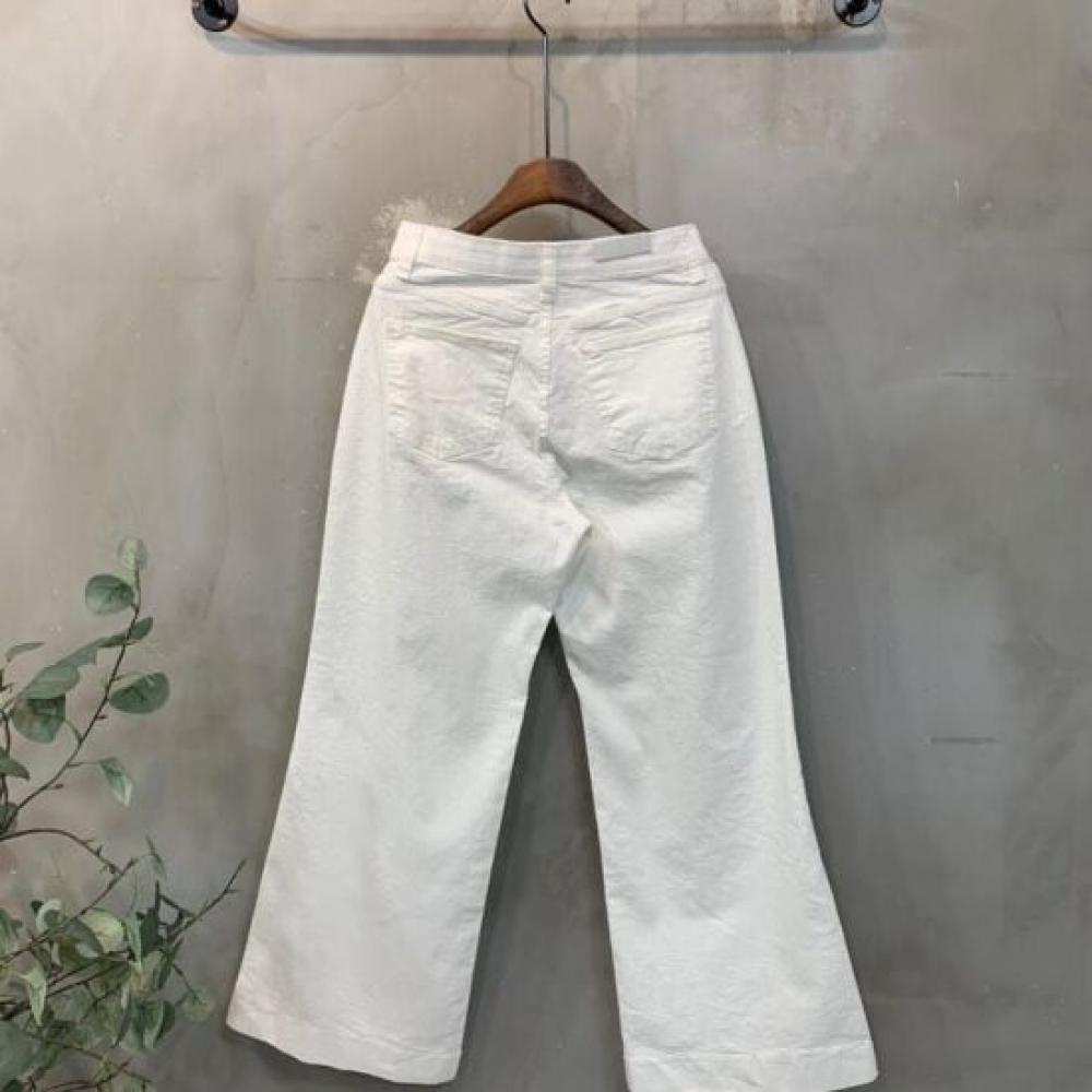 C S In The Room Women Imong baSiC bandIng bootCut Wide pantS 2Color
