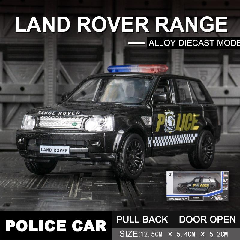 1/36 Police Car Series Alloy Diecast Models Car Toy For Gifts Collections Decorations
