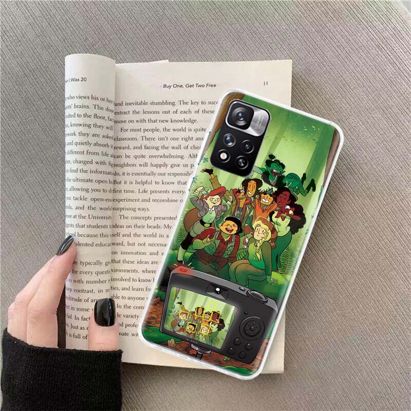 L-Lumberjanes Phone Case For Redmi Note 13 12 Pro Plus 14 15 Pro 5G 11 11T 11E 11S 10 Pro 10S 9 9S Cover Cell Clear TPU Capa Cas