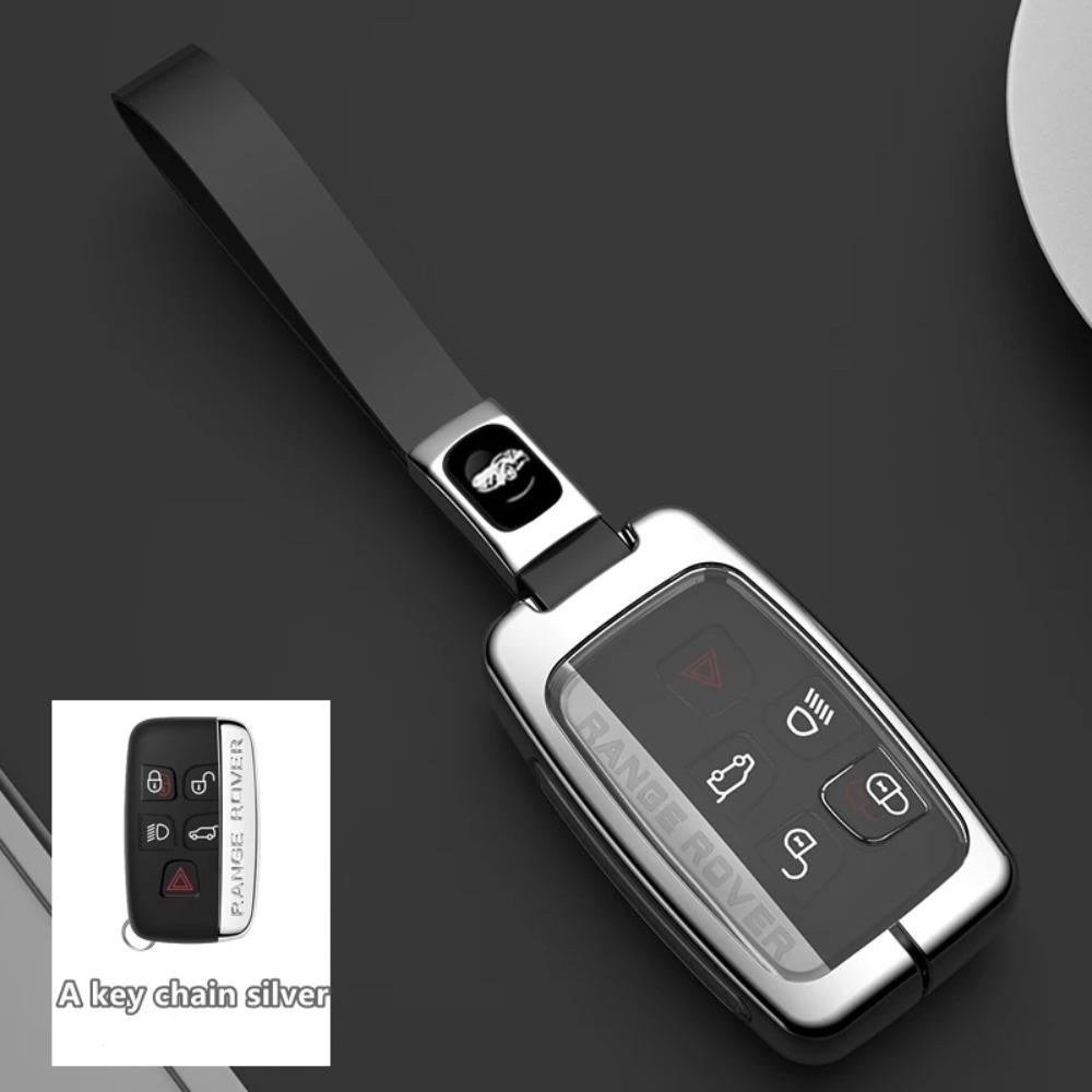 Car Zinc Alloy TPU Key Case Cover Holder for Land Rover Range Rover Discovery 5 Sport for JAGUAR XE XF XJ F PACE Accessories
