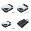 4Pcs/set Compression Packing Cubes Travel Storage Bag Portable Luggage Suitcase Organizer Set Extensible Packing Mesh Bags for Clothing Underwear