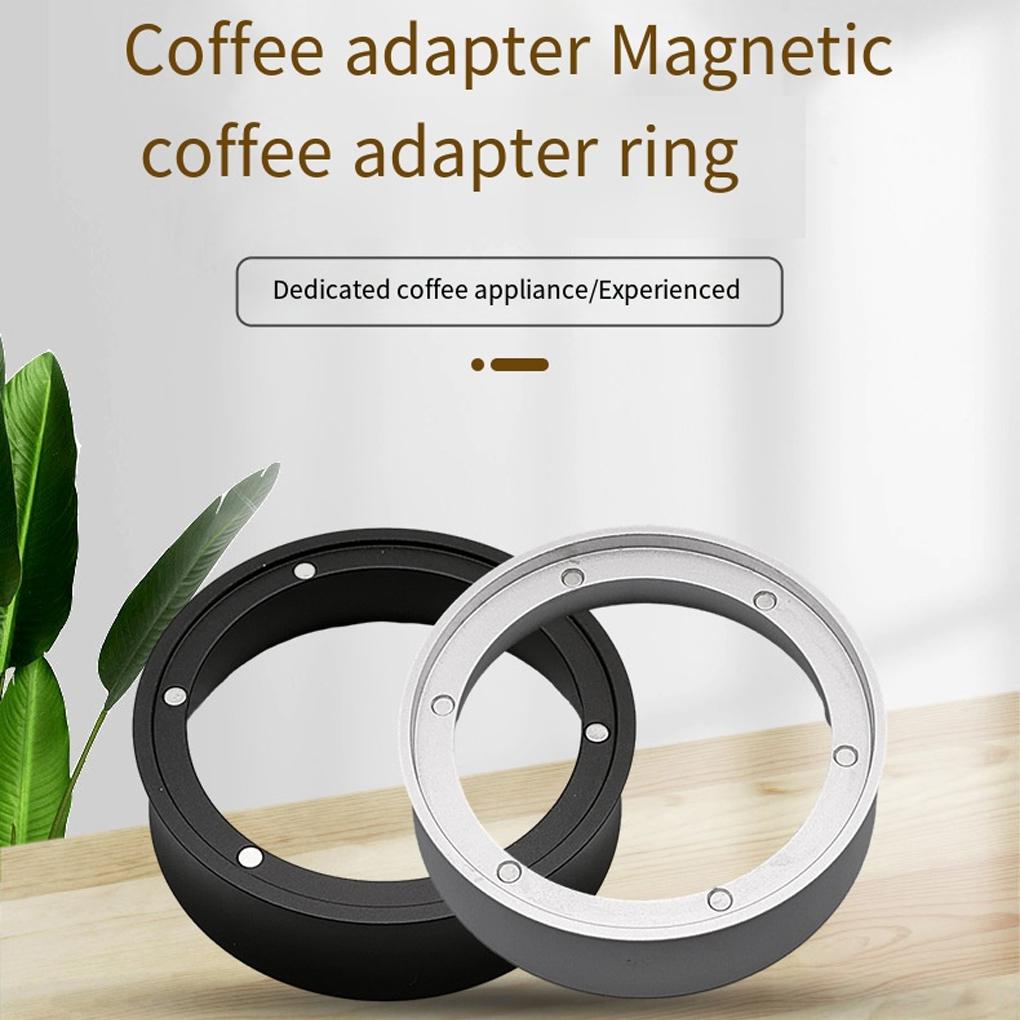 Coffee Catcher Ring Anti-fly Powder Ring Grinder Catcher Ring 51mm 53mm 58mm Coffee Handle Cloth Powder Dosing Ring Coffee Tools