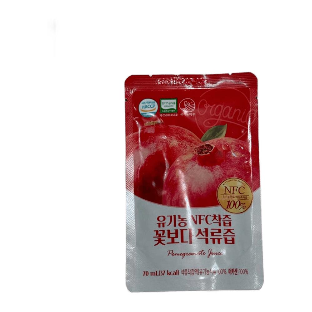 Organic NFC Cold-Pressed Pomegranate Juice (Better Than Flowers) 30 pcs 70ml