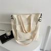 Chic 2023 Women's Large Soft Corduroy Shoulder Bag In Classic Colors For Casual Outings