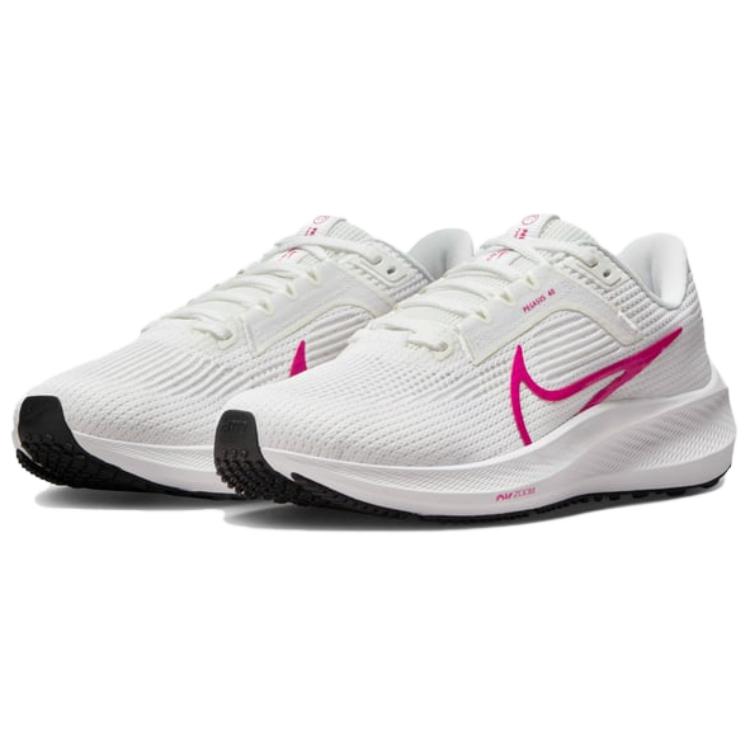 New Nike Air Zoom Pegasus 40 'Summit White Fireberry' Women's FV0984-100