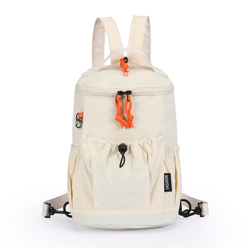 Schoolbag New Versatile Outdoor Multifunctional Backpack Student Male and Female Couples Casual Breast Bag Lightweight Large Capacity Backpack