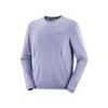 Motomesh Crewneck Outdoor Warm Breathable Long Sleeve Sweatshirt Men Tops Granite C24465