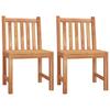 5 Piece Garden Dining Set Solid Teak Wood