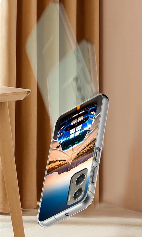 Hülle Für Motorola Moto G06 / G06 Power Hülle Case Rückseite Etui + Glas
