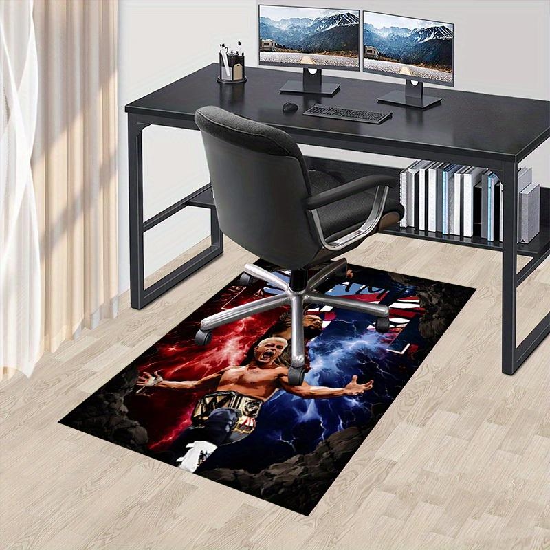 Strength, Victory, Patriotism Office Carpet Soft Polyester Entrance Carpet Washable Non slip Machine