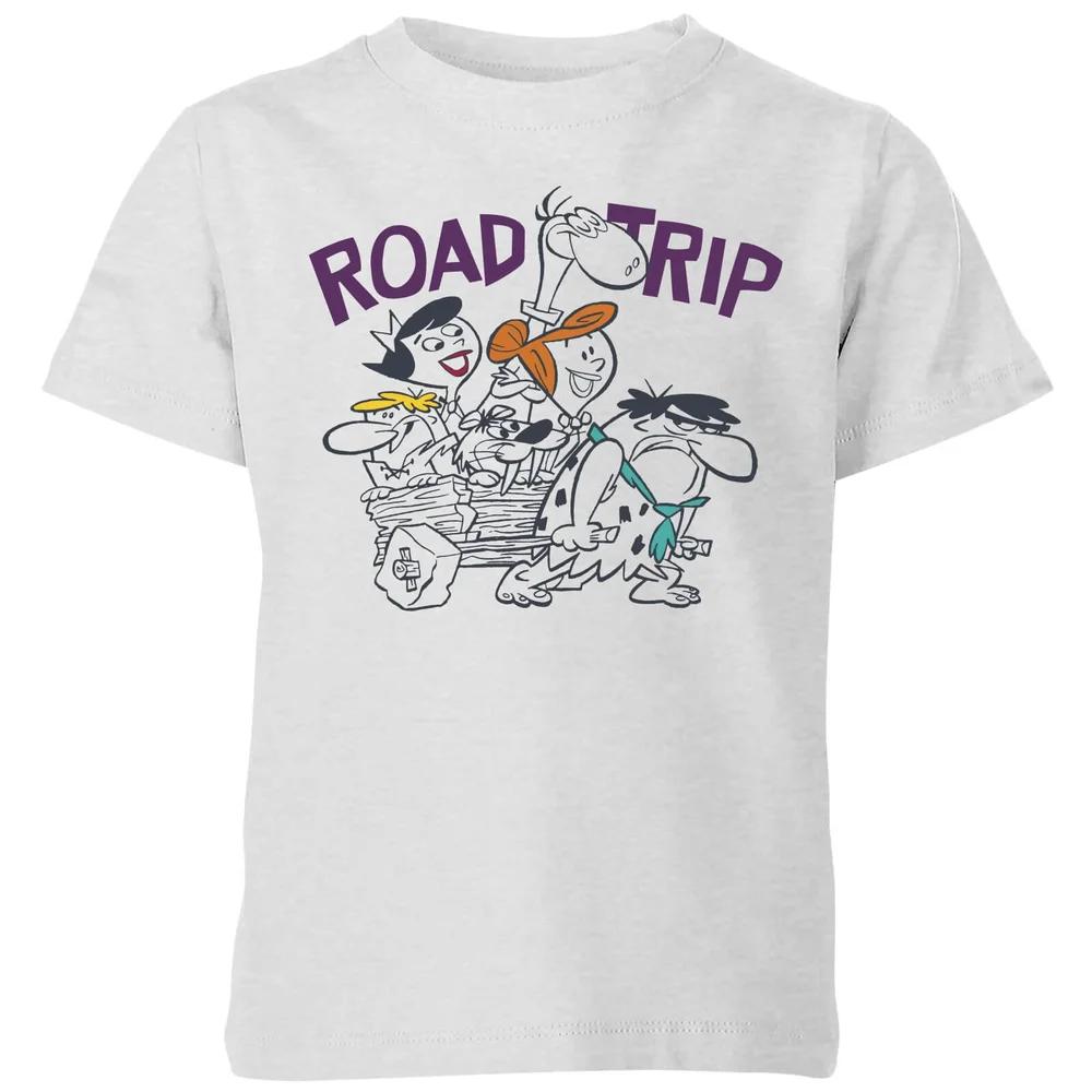 The Flintstones Road Trip Kids  T-Shirt - Grey - 3-4 Years 100