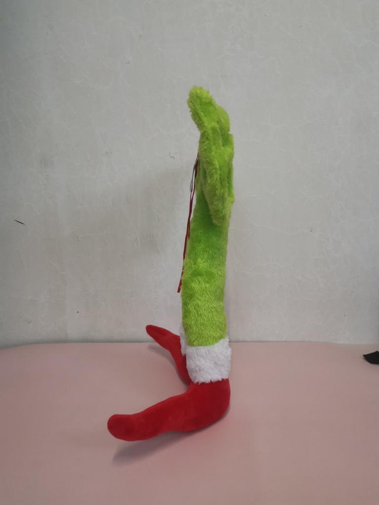 Christmas Decorations Green Prosthetic Legs Claus Legs Bow Christmas Ornaments