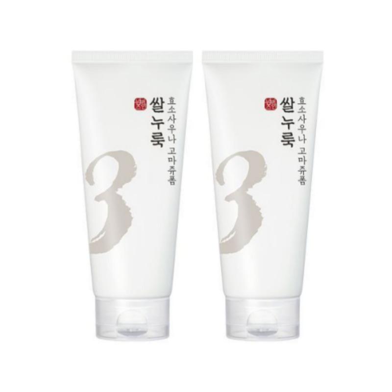 Numbersin No.3 Rice Ferment Enzyme Sauna Gommage Foam Double Set (170ml + 170ml)