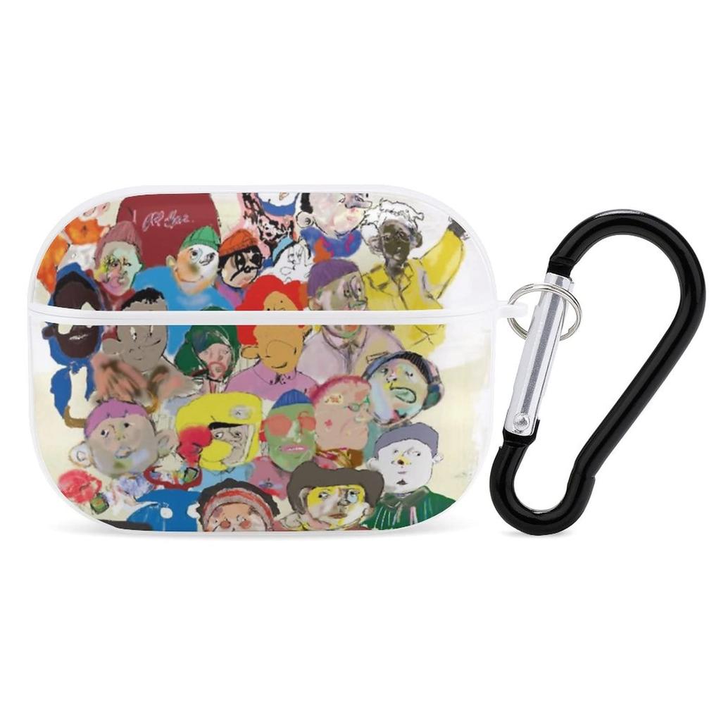 Husă King Gnu AirPods Pro Husă Protectoare pentru Căști AirPods Compatibilă cu Carcasă de Încărcare Wireless cu Carabină Ușoară Rezistentă la Șocuri Rezistentă la Zgârieturi