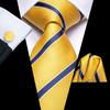 280 Styles Silk Mens Tie Pocket Square Hankerchief Cufflinks Wedding Set Prom