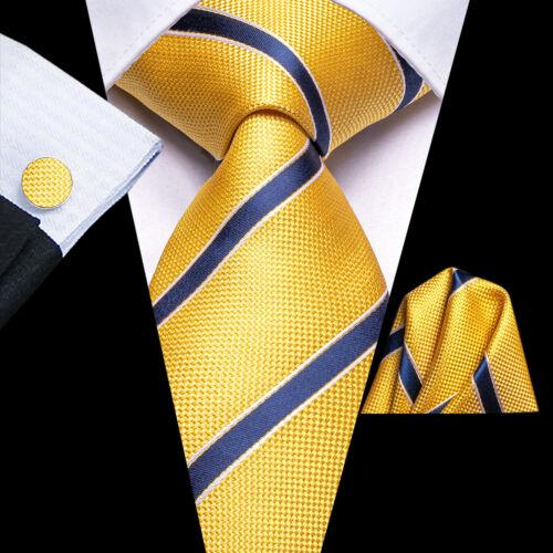 280 Styles Silk Mens Tie Pocket Square Hankerchief Cufflinks Wedding Set Prom