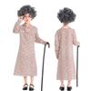 Giorno dei Bambini di Halloween Cappuccetto Rosso Gioco Nonna Lupo Vestito Floreale Pastorale Performance
