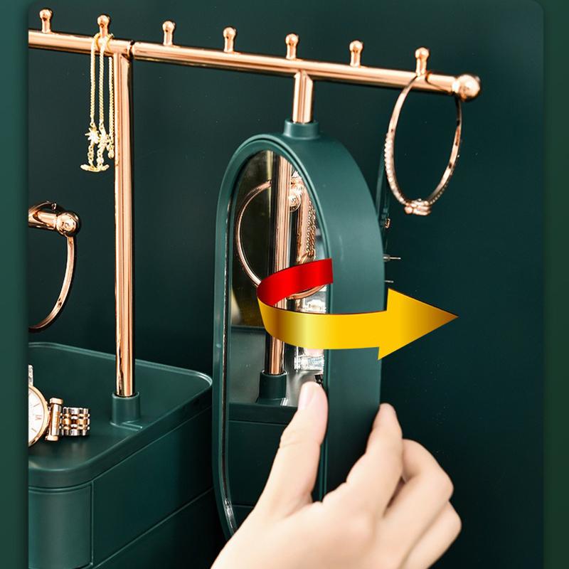 XiaoGui Jewelry Organizer Storage Makeup Makeup Organizer Jewelry Box Storage Drawers Organizador