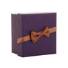 Ribbon Bow Gift Box with Cushion Valentine's Day Bridesmaid Wedding Birthday Present Wrapping Box with Lid Portable Jewelry Packaging Box
