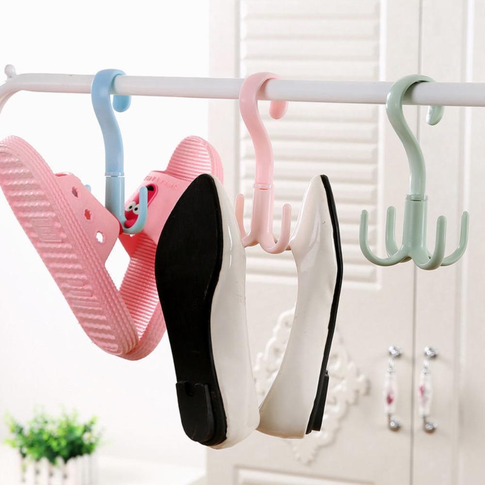 Clothing Storage Space Saving Wardrobe Organizer Hanger Hooks Hanging Rack Clothes Hanger Bag Rack