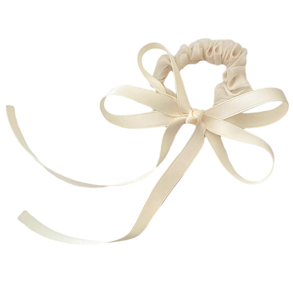 Princess Balletcore Bow Hair Tie Bowknot Ponytail Holder Enchanting Y2K Style Bowknot Hair Tie Hair Rope