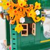 Simulation Coffee machine Model Micro Building Blocks Mini Bricks Coffee Maker Puzzle Assemble Children Toys Desk Home