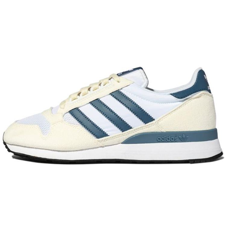 

Adidas Originals ZX 500 Comfortable Daily Wear Durable Low-Top Lifestyle Sneakers Unisex Sneakers White Blue HP9058 38