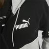 Felpa con cappuccio Puma Power con zip integrale Grigia [849842 04] r.S