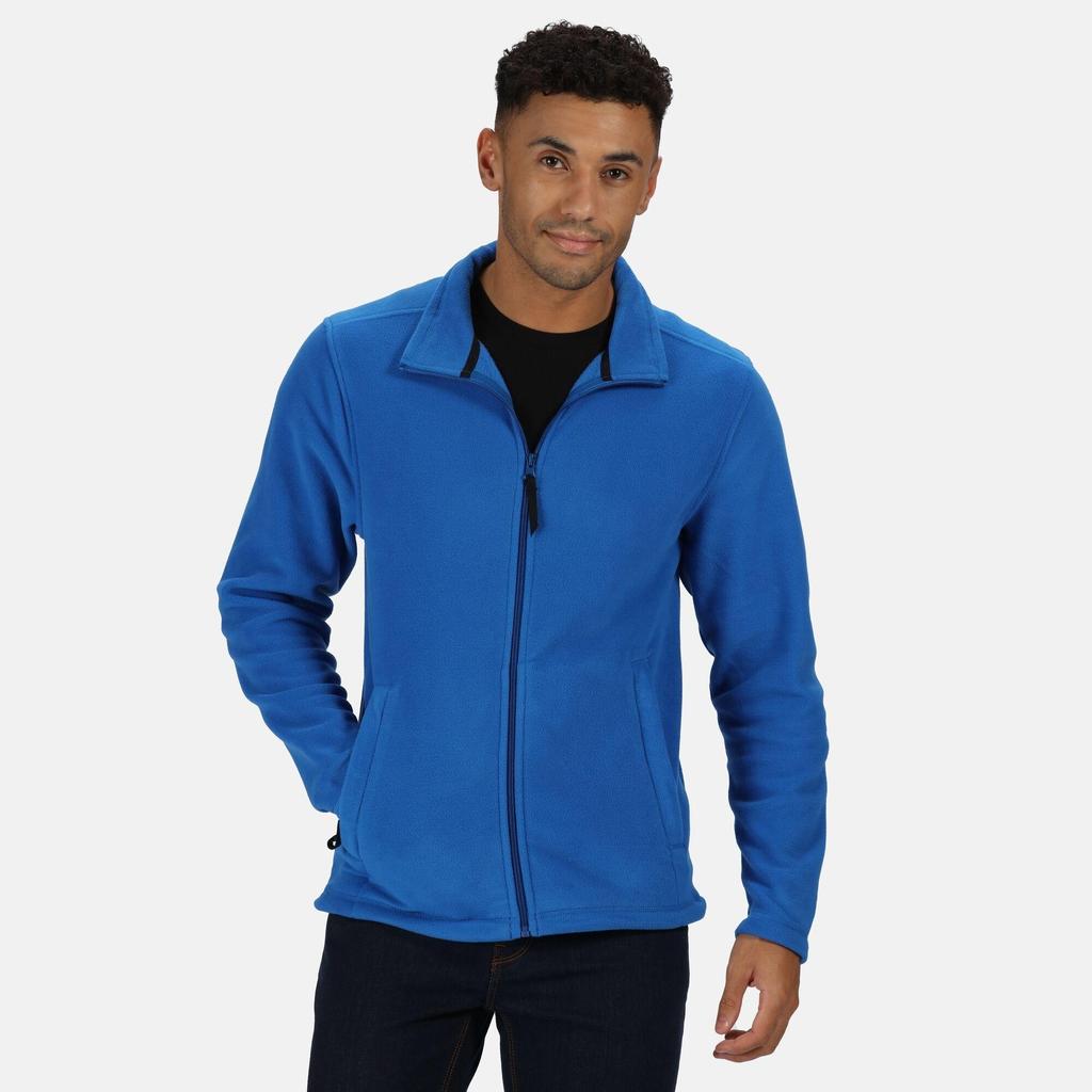 Regatta Mens Plain Micro Fleece Full Zip Jacket (Layer Lite)