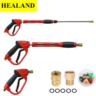 3 σε 1 πιστόλι νερού υψηλής πίεσης 5000psi Πλυντήριο αυτοκινήτων Γεωργικό πότισμα, Πότισμα κήπου με ανταλλακτικό ραβδί