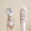Spring Autumn New Sports Leisure White Shoes for Female Students Versatile Simple Comfortable Thick soled Board Shoes