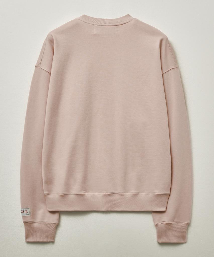Seteo Classic Logo Sweatshirt Light Pink