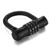 4-digit Code U-shaped Lock Zinc Alloy Wheel Locker Durable Password Lock  Bicycle Motorcycle