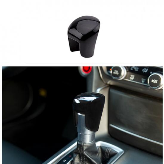 Bright black Gear Shift Knob Cover Trim 1pcs For Honda Civic