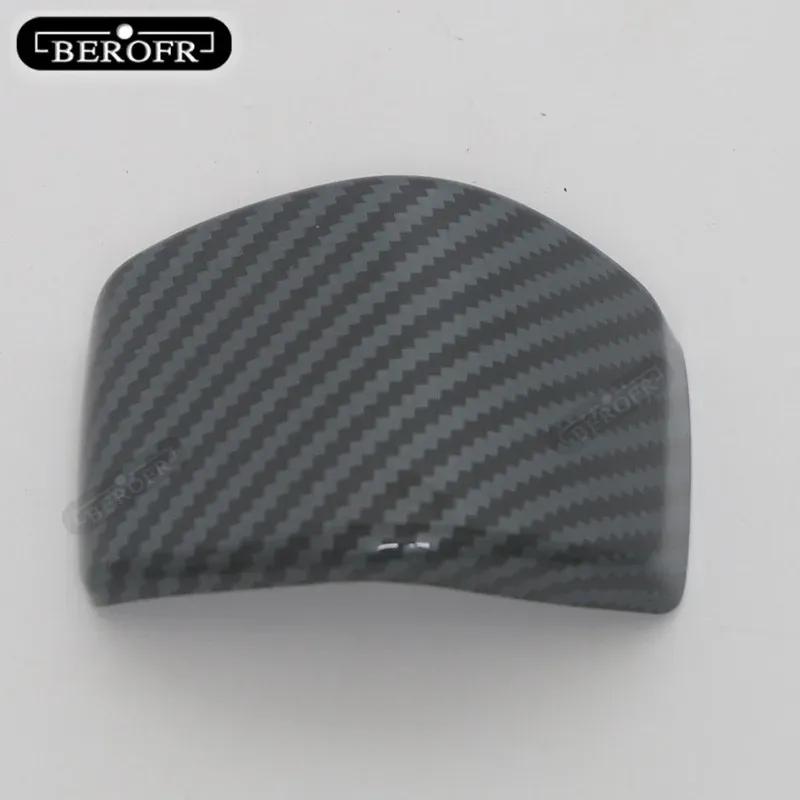 For Toyota Land Cruiser LC300  Car Gear Head Shift Knob Handle Cover Trim Sticker Shift head cover Carbon fibre