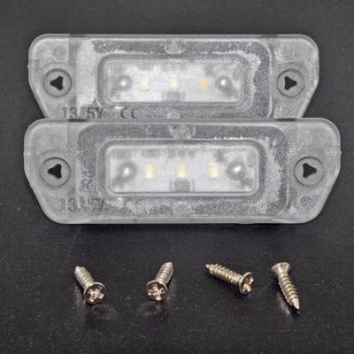 Araba Aksesuarları LED Plaka Işığı Mercedes-Benz R ML GL Sınıfı W164 X164 GL450 ML350