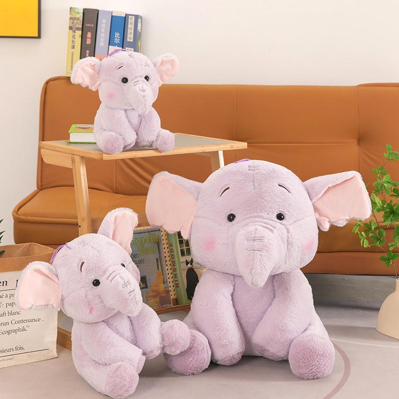 Toy Dumbo Plush Elephant Stuffed Doll Animal Cartoon Decorations Gifts Kids