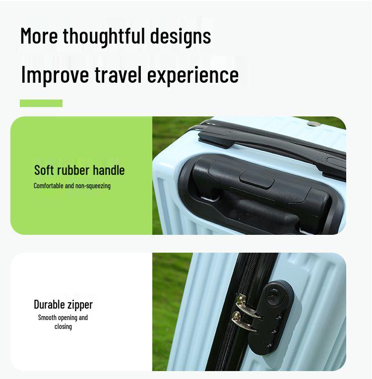 14-calowa Lekka Walizka Trolley Kabinowa z Zamkiem Szyfrowym dla Linii Lotniczych Spring