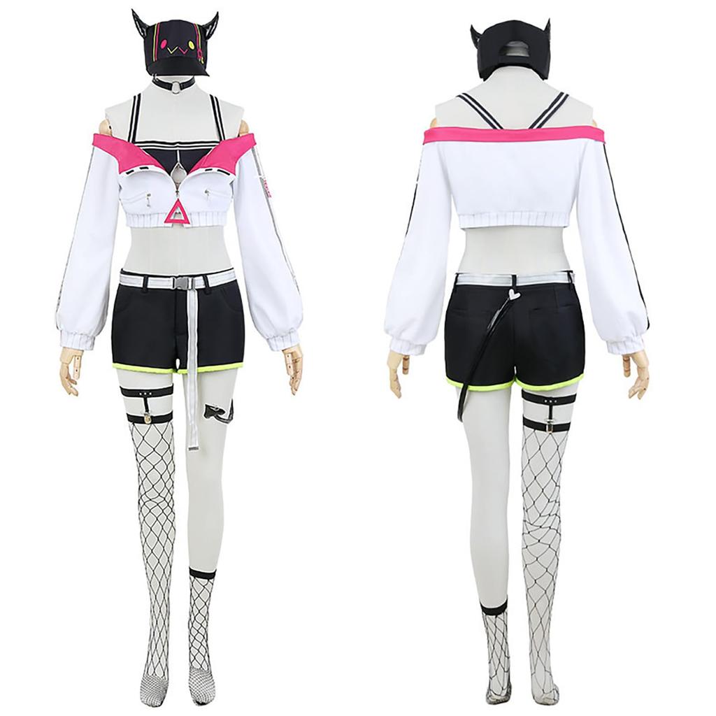[Milky Time] Towa Tokoyami Cosplay Kostüm, Hololive VTuber, Halloween Schuhe, Kleiner Teufel (Kostüm)