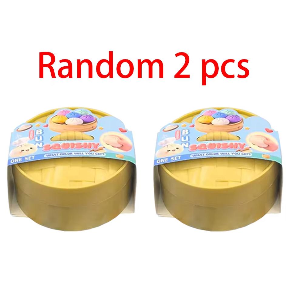 speelgoed Reusachtige Squishies Dumpling Broodje Speelgoed, Langzaam Rijzend Glanzend Dumpling Stressbal, Stressverlichtend Fidget Speelgoed voor Thuis Kantoor Reizen